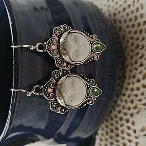 Chic Dangle Earrings - Hypoallergenic Zinc Alloy, Non-Plated, Man-Made New